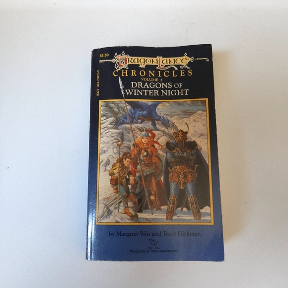 Dragons of Winter Night Paperback Book - Picture 1 of 8